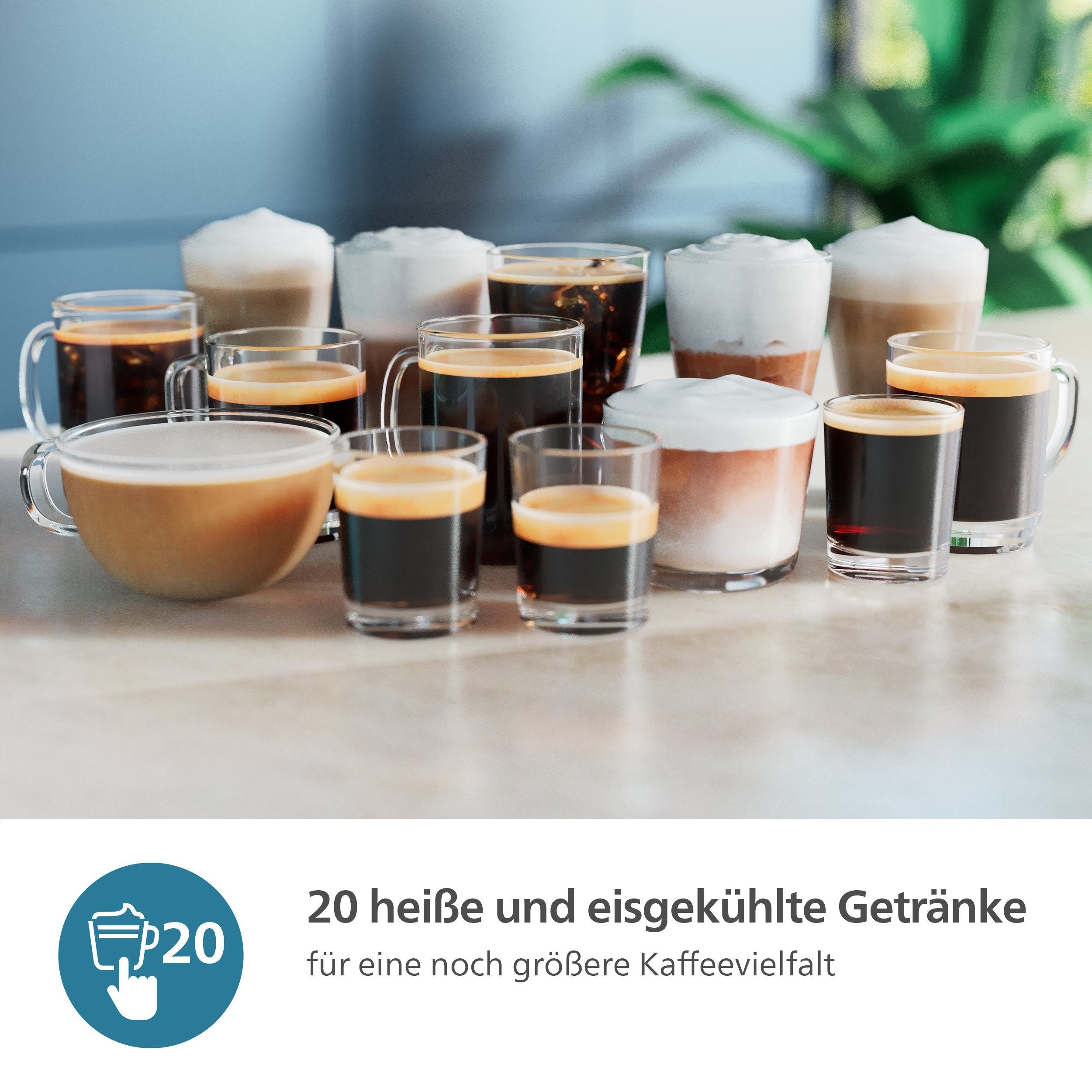 Kaffeevollautomat 5500 Series EP5547/90, Chrom-Schwarz LatteGo-Milchsystem, SilentBrew Technologie, Schwarz verchromt,20 Kaffeespezialitäten (heiß oder eisgekühlt)